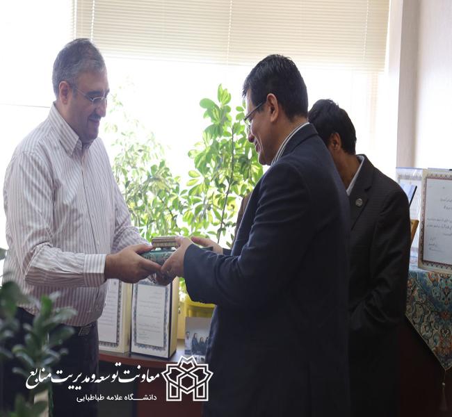 تودیع و معارفه رئیس اداره رفاه و معارفه رئیس اداره خدمات عمومی