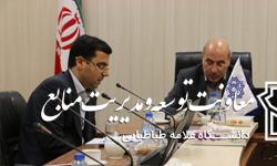 نشست دکتر حسین پور، معاون توسعه و مدیریت منابع با کارکنان شاهد و ایثارگر دانشگاه برگزار شد