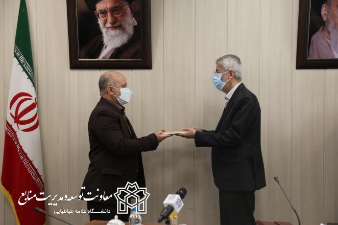 سرپرست جدید معاونت توسعه و مدیریت منابع دانشگاه منصوب شد