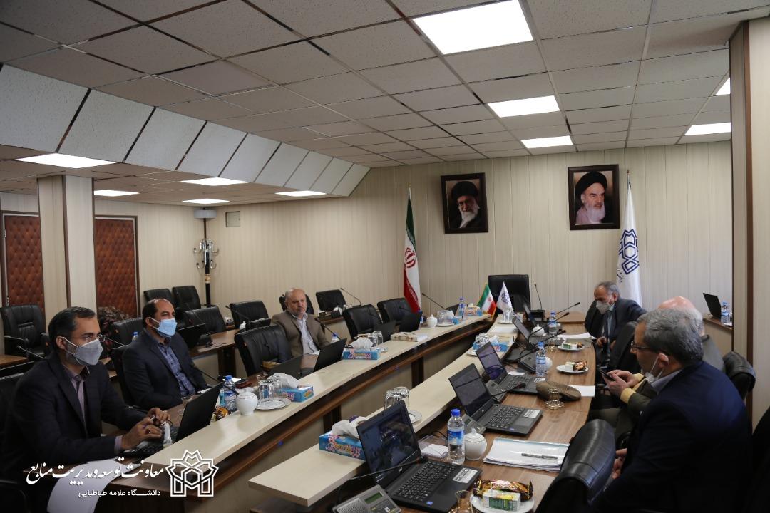 برگزاری سومین جلسه هیات اجرایی منابع انسانی دانشگاه علامه طباطبائی در سال ۱۴۰۰