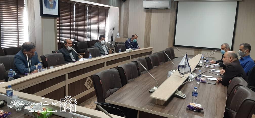 برگزاری جلسه هیأت مدیره مجمع صنفی اساتید دانشگاه علامه طباطبایی