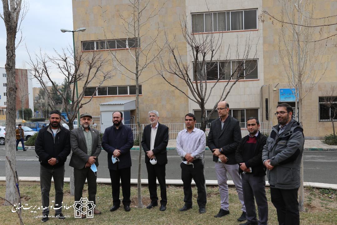 برگزاری مراسم کاشت نهال به مناسبت روز درختکاری