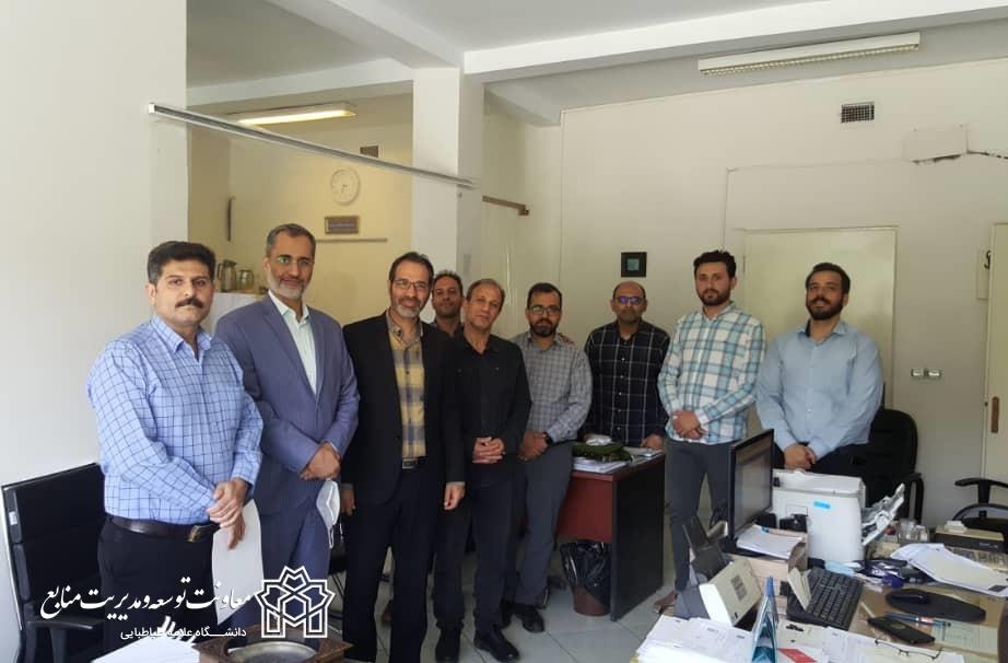 برگزاری مراسم تودیع و معارفه مسئول امور مالی اداره تدارکات
