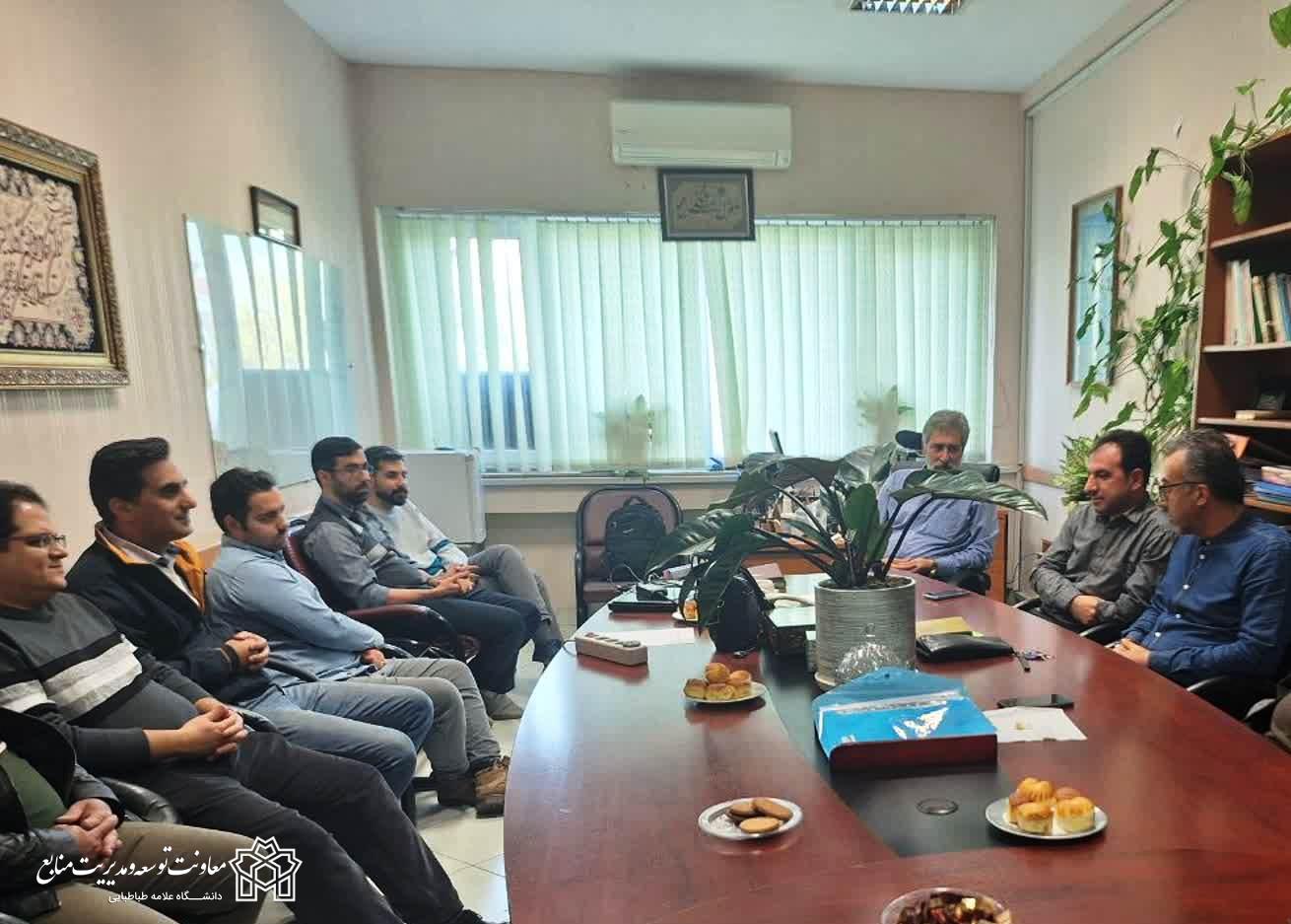برگزاری مراسم معارفه رئیس جدید اداره نظارت بر طرح های عمرانی دانشگاه